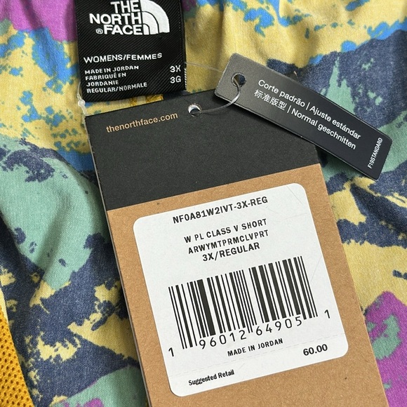 The North Face Women’s Plus Size 3X Class V Pull On Shorts Athleisure Hiking NWT - Picture 7 of 12